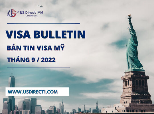 visa bulletin tháng 9/2022